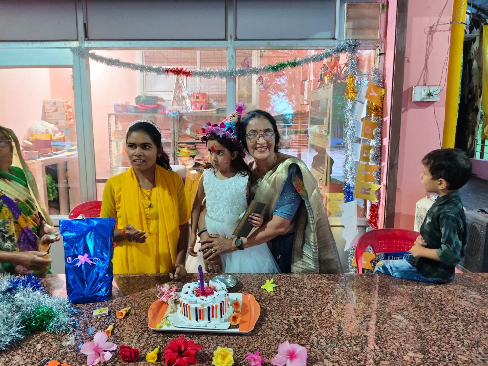 Birthday Celebration with Team Members